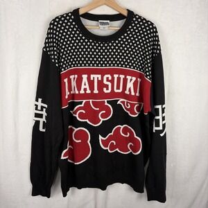 Naruto Shippuden Akatsuki Pullover Sweater Size 2XL‎ Christmas Sweater NWOT